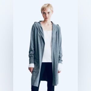 Marc O’ Polo hooded thick sweater jacket xs lounge relaxed chic soft comfy